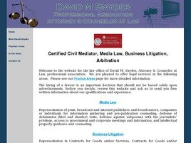 David M Snyder (Tampa, Florida)