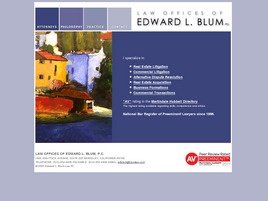 Edward Lewis Blum (Berkeley, California)