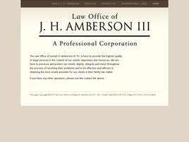 Mr. Joseph H. Amberson III (Dallas, Texas)