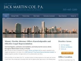 Mr. Jack Martin Coe (Coral Gables, Florida)