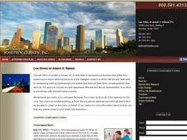 Mr. Joseph Vincent Gibson IV (Houston, Texas)