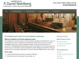 Mr. P. David Wahlberg (Austin, Texas)