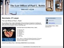 Paul L Rubin (Manchester, Connecticut)