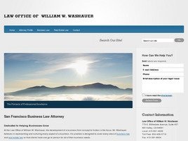 William W. Washauer (Mill Valley, California)