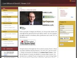 David C. Hesser (Alexandria, Louisiana)