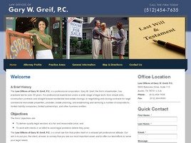 Mr. Gary W. Greif (Manchaca, Texas)