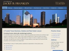 Jacky B. Franklin (Houston, Texas)