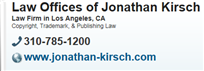 Jonathan Kirsch (Los Angeles, California)