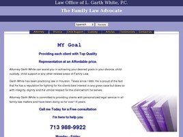 Mr. Lowell Garth White (Houston, Texas)