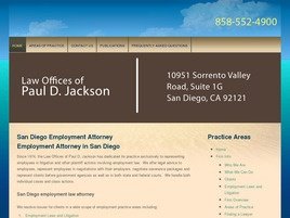 Paul David Jackson (San Diego, California)