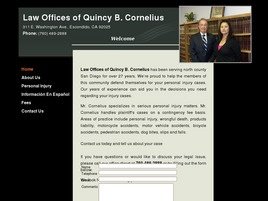 Quincy Batson Cornelius (Escondido, California)