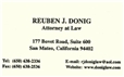Reuben James Donig (San Mateo, California)