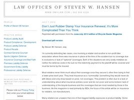 Steven Wells Hansen (Long Beach, California)