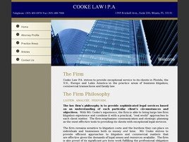 Stewart Marcos Cooke (Coral Gables, Florida)
