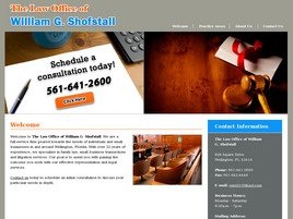 Mr. William Gordon Shofstall, Jr. (Wellington, Florida)
