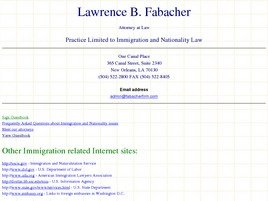 Mr. Lawrence B Fabacher II (New Orleans, Louisiana)