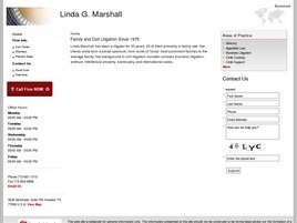 Ms. Linda Geisler Marshall (Houston, Texas)