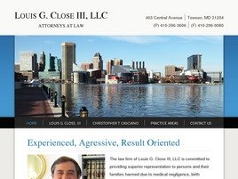 Louis George Close III (Towson, Maryland)