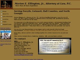 Mr. Marion Eugene Ellington, Jr. (Buford, Georgia)