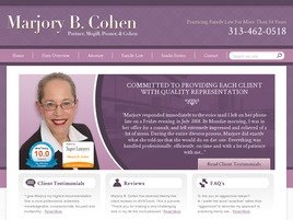 Marjory B Cohen (Detroit, Michigan)