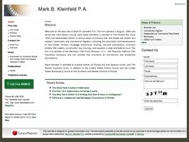 Mr. Mark Benjamin Kleinfeld (Palm Beach, Florida)