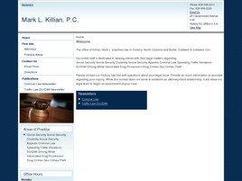 Judge Mark L. Killian (Hickory, North Carolina)
