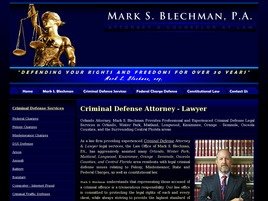 Mr. Mark Steven Blechman (Orlando, Florida)