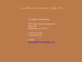 Martin I. Jaffe (Plantation, Florida)