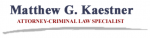 Matthew G. Kaestner (Long Beach, California)