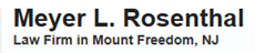 Meyer L. Rosenthal (Morristown, New Jersey)