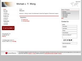 Michael J.Y. Wong (Honolulu, Hawaii)