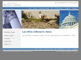 Mr. Michael S. Haenn (Bangor, Maine)