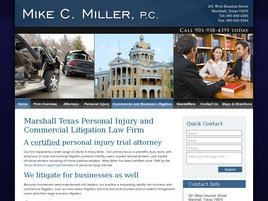 Mr. Mike C. Miller (Marshall, Texas)
