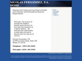 Nicolas Fernandez (Miami, Florida)