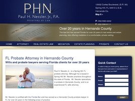 Mr. Paul H. Nessler, Jr. (Spring Hill, Florida)