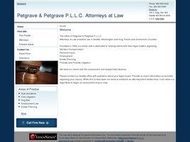 Randolph O Petgrave III (Seattle, Washington)