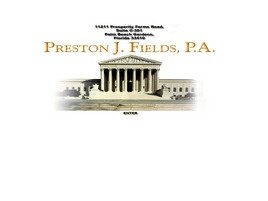 Mr. Preston James Fields, Sr. (Palm Beach Gardens, Florida)