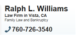 Mr. Ralph L Williams (Vista, California)