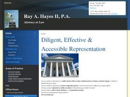 Mr. Raymond Allen Hayes II (Mooresville, North Carolina)