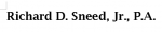 Richard D. Sneed, Jr. (Fort Pierce, Florida)