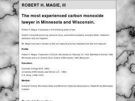 Atty. Robert H. Magie III (Duluth, Minnesota)