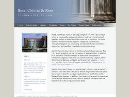 Alan D. Rose (Boston, Massachusetts)