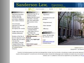 Mr. David S. Sanderson (Boulder, Colorado)