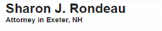 Sharon Rondeau (Exeter, New Hampshire)