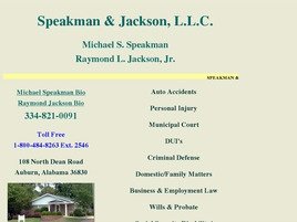 Michael Sharp Speakman (Auburn, Alabama)