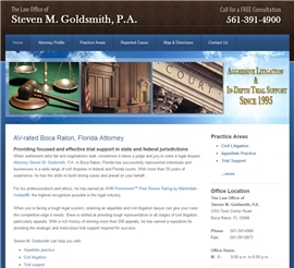 Steven Mark Goldsmith (Boca Raton, Florida)