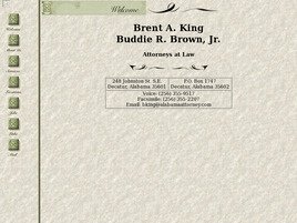Mr. Buddie Ralph Brown, Jr. (Decatur, Alabama)