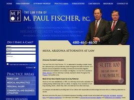 Mr. M Paul Fischer, Jr (Mesa, Arizona)