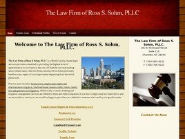 Mr. Ross Stuart Sohm (Charlotte, North Carolina)