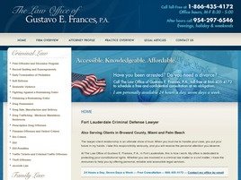 Gustavo Eduardo Frances (Fort Lauderdale, Florida)